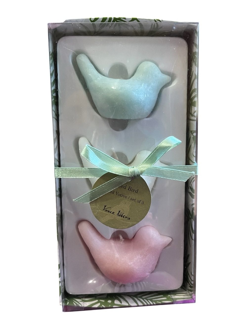 Vance Kitira Bird Votive Candle Set – Set of 3